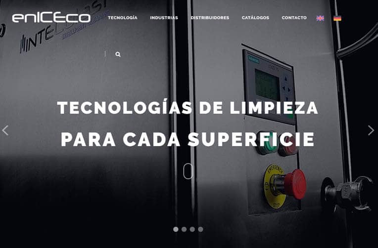 diseño web corporativo vilanova i la geltru eniceco